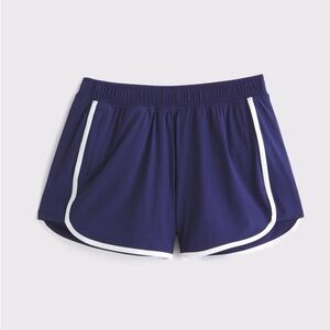 Abercrombie & Fitch YPB Women's Athletic Shorts in Navy Blue